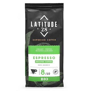 Latitude 28 | Koffie | Espresso | Gemalen | RFA | Bio 250 gr