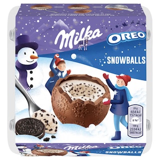 Milka | Chocolade | Oreo | Snowball 