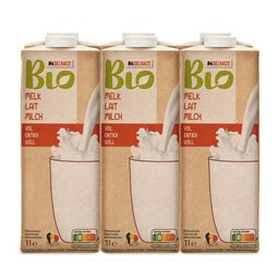 Delhaize | Bio | Lait | Entier | Bio 6 x 1 l