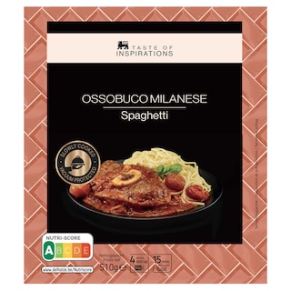 Taste of Inspirations | Osso buco | Milanais | Sans lactose 