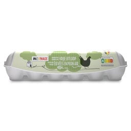 Delhaize | oeufs | Bruns | Larges 12 pc