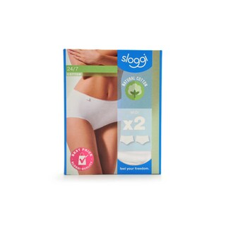 Sloggi | 24/7 Cotton | Midi | Blanc | 48 
