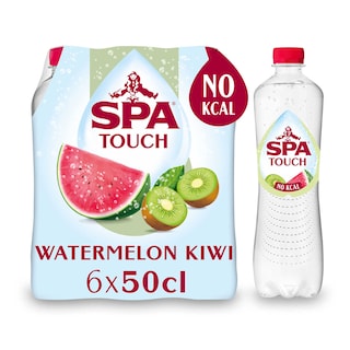 Spa | Touch | Eau minérale | Pasteque Kiwi | Pétillante | PET 