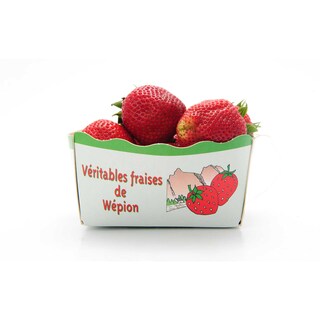 Delhaize | Fraises de Wépion | Emballé par ravier 