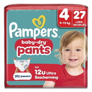 Pampers | Baby Dry Pants | Luierbroekjes | Maat 4 27 st