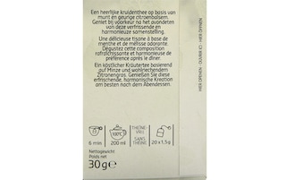 Delhaize | Bio | Kruidenthee | Spijsvertering | Zakjes | Bio 