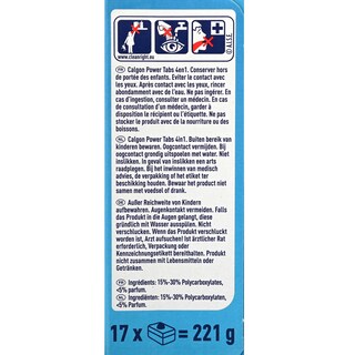 Calgon | Tabs | 4In1 17 st