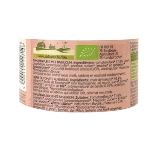 Delhaize | Bio | Tomatenvlees | Basilicum | Bio 
