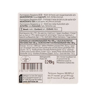 Taste of Inspirations | Parmigiano reggiano | AOP | Blok +/- 250 gr