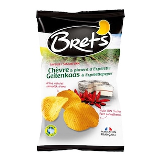 Bret's | Chips | Fromage de chèvre | Piment d'Espelette 