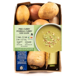 Delhaize | Maaltijdbox | Prei currysoep 