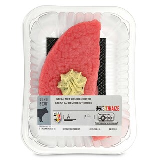 Delhaize | Steak maître d'hotel | Boeuf Belge +/- 210 gr