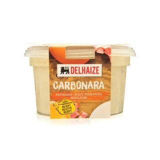 Delhaize | Carbonara saus met pancetta en spek 