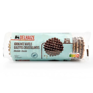 Delhaize | Wafeltjes | Boter-Chocolade 
