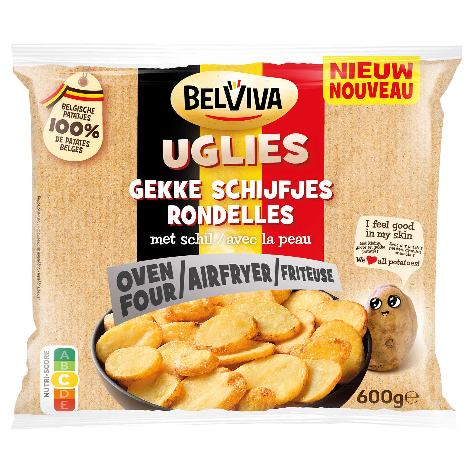 Belviva Aardappelschijfjes | Uglies