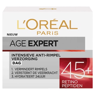L'Oréal Paris | Wrinkle Expert | WE 45+ Int AntiRimpel DagCr RetPept | 50ml 