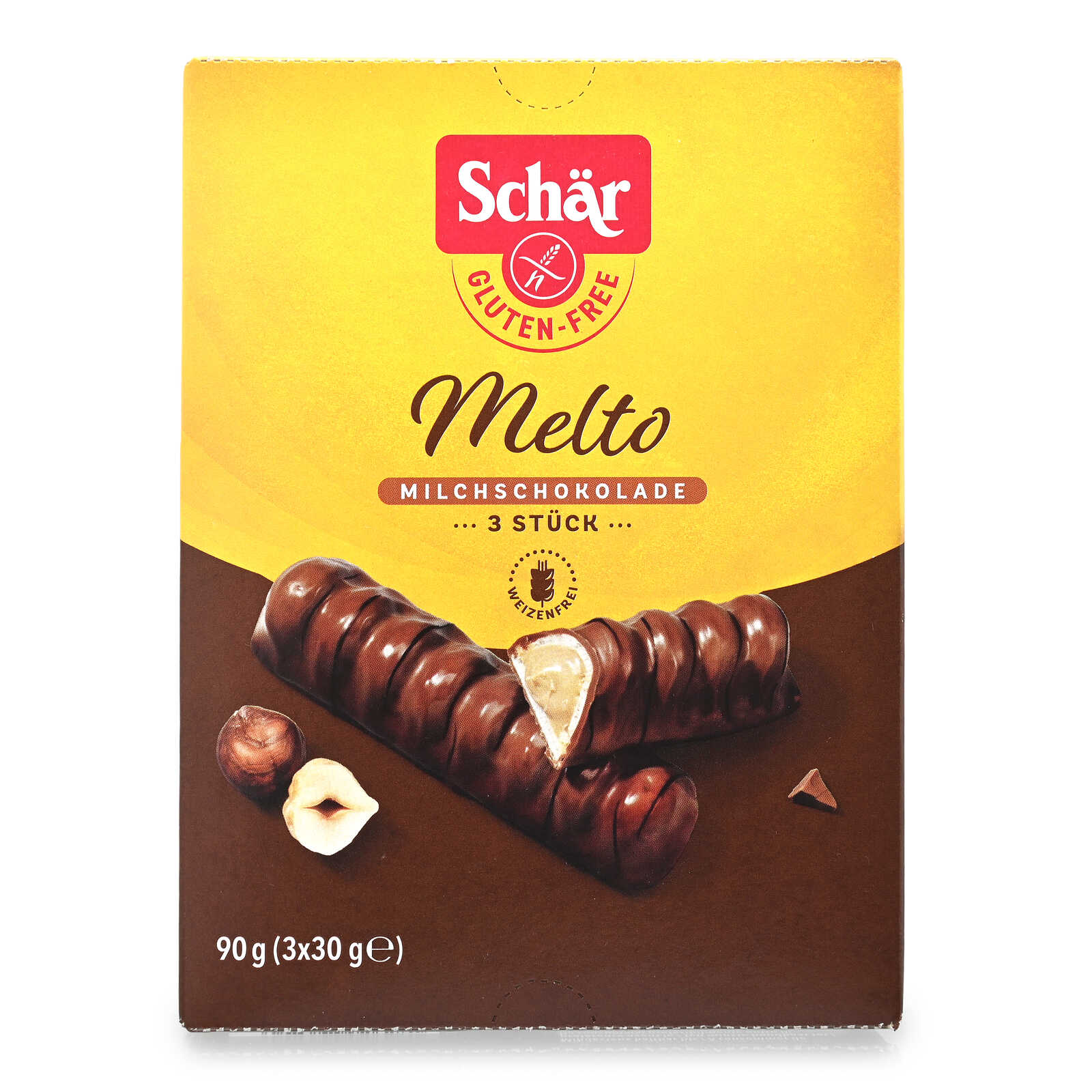 Schär Chocoladereep | Hazelnoot | Glutenvrij