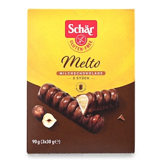Schär | Barre chocolatée | Noisette | Sans gluten 