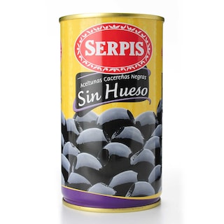 Serpis | Olives | Noires | Dénoyautées 350 gr