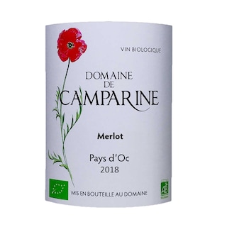 France - Frankrijk | Midi de la France - Oc IGP | La Camparine Merlot Rouge 18 | Bio 