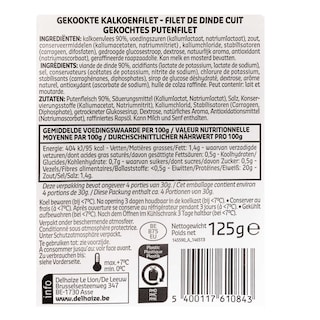 Delhaize | Kalkoenfilet 