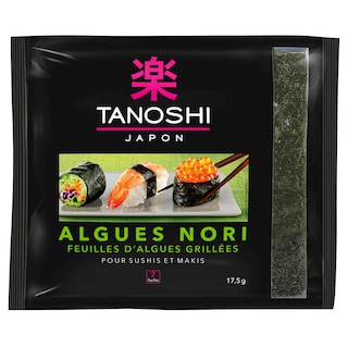 Tanoshi | Sushi | Nori | Algues 18 gr