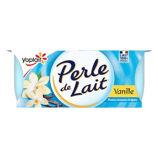 Yoplait | Perle de Lait | Zuivelspecialiteit | Gesuikerd | Vanille 