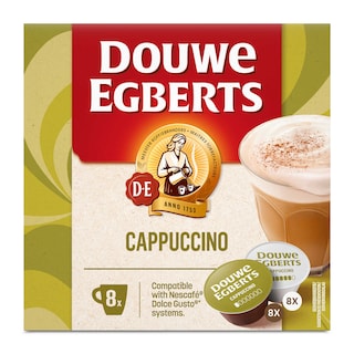 Douwe Egberts | Koffie | Cappuccino | Dolce Gusto caps 