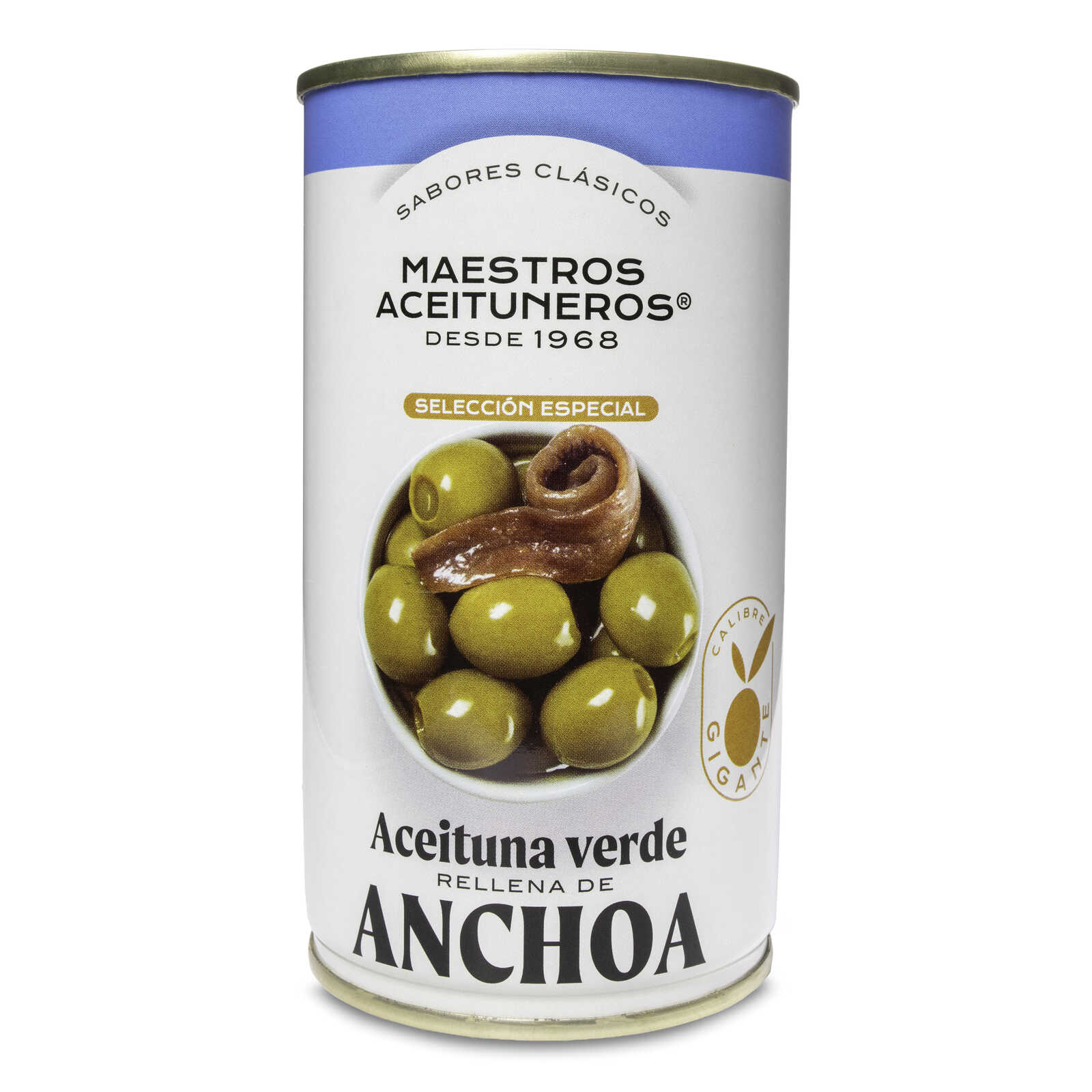 Maestros Aceituneros Olijven | Groene | Ansjovis