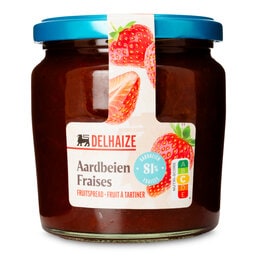 Delhaize | Confiture | Fraises | 81% 