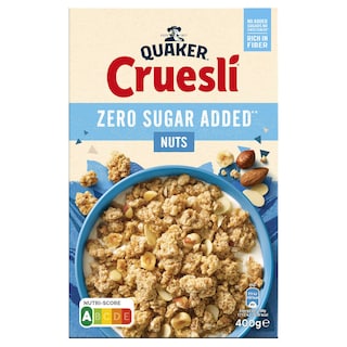 Quaker | Cruesli | Ontbijtgranen | Noten 