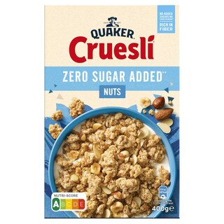 Quaker | Cruesli | Ontbijtgranen | Noten 400 gr