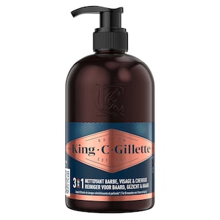 King C Gillette | King C Gillette | 350ml | Nettoyant Barbe 