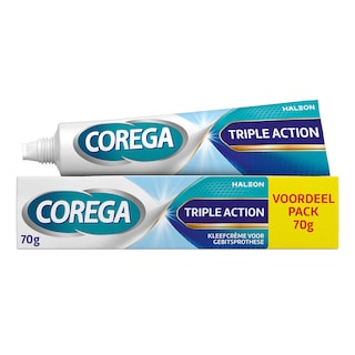 Corega | Adhésif Prothèse Dentaire | Triple Action 
