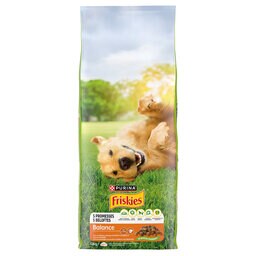 Friskies | Balance | Hondenvoeding | Adult | Brokjes | Kip 