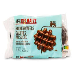 Delhaize | Wafels | Suiker-Chocolade 5 x 60 gr