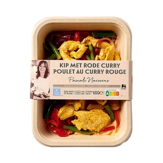 Delhaize | Pascale Naessens | Poulet curry rouge 