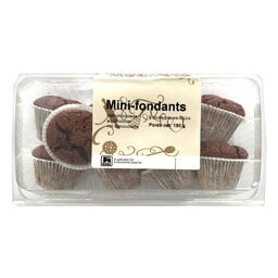 Delhaize | Mini fondants | Chocolade 180 gr