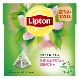 Lipton | Pyramides | Groene | Thee| Sencha | 20Z 
