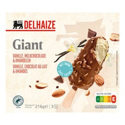 Delhaize | Giant | Vanilla | Almond | Sticks 3 x 10 cl