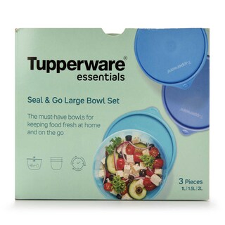 Tupperware | Seal & Go | Large Bowl Set 