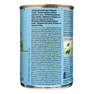 Delhaize | Hondenvoeding | Stoofpotje | Adult | Lam 415 gr