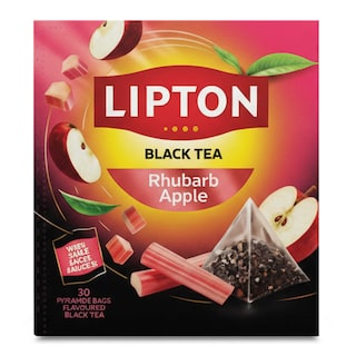 Lipton | Thee | Zwart | Rabarber & Appel | Zakjes 