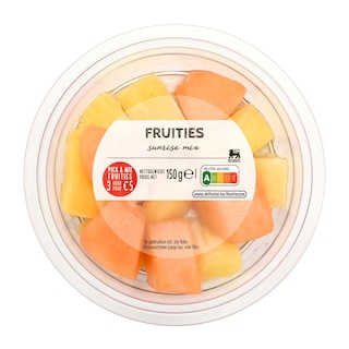 Delhaize | Fruit ananas | cantal | mangue 150 gr