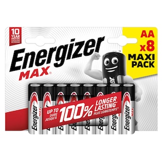 Energizer | Batterijen | Max | AA | LR06 | Maxi Pack 
