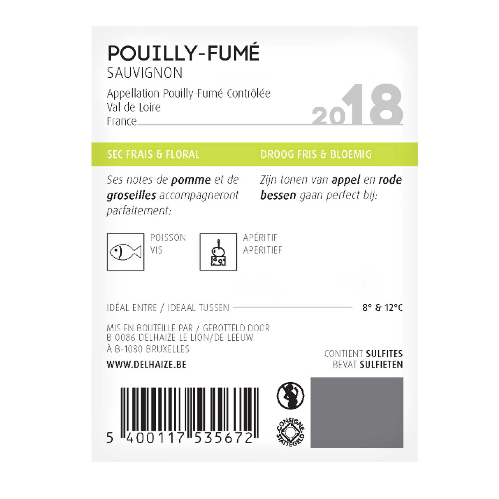 France - Frankrijk | Loire - Pouilly Fumé | Pouilly Fumé 2018 