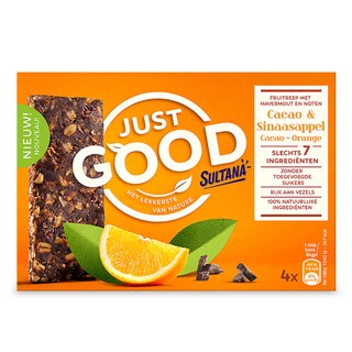Sultana | Just Good | Barres | Cacao | Orange 