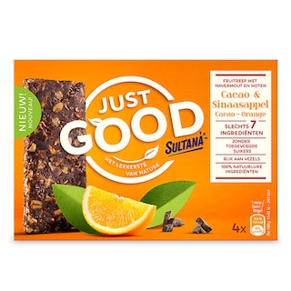 Sultana | Just Good | Barres | Cacao | Orange 