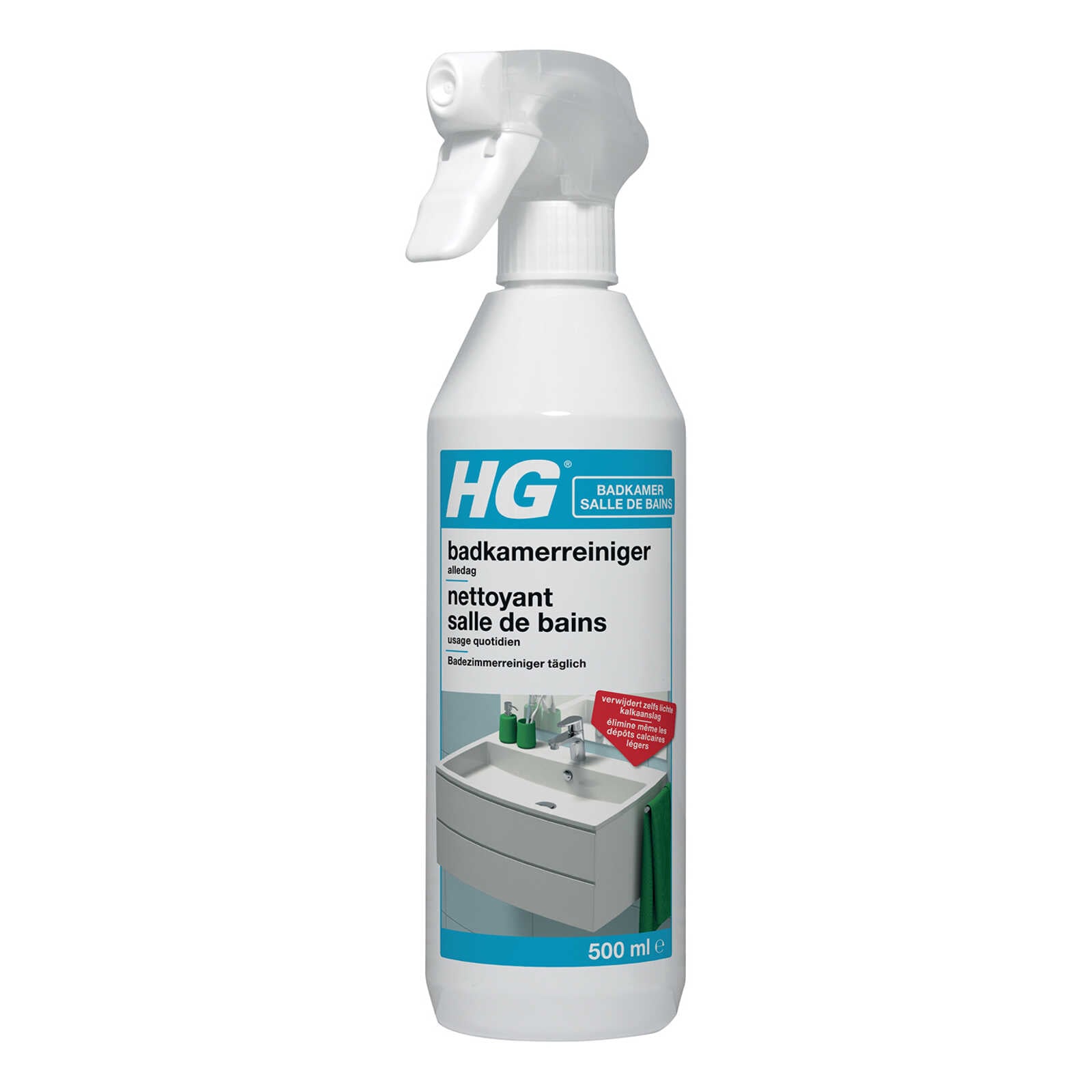 HG Reiniger | Badkamer | Dagelijks gebruik | 500ml | Spray