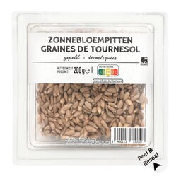 Delhaize | Graines | Tournesols | Pelees 200 gr